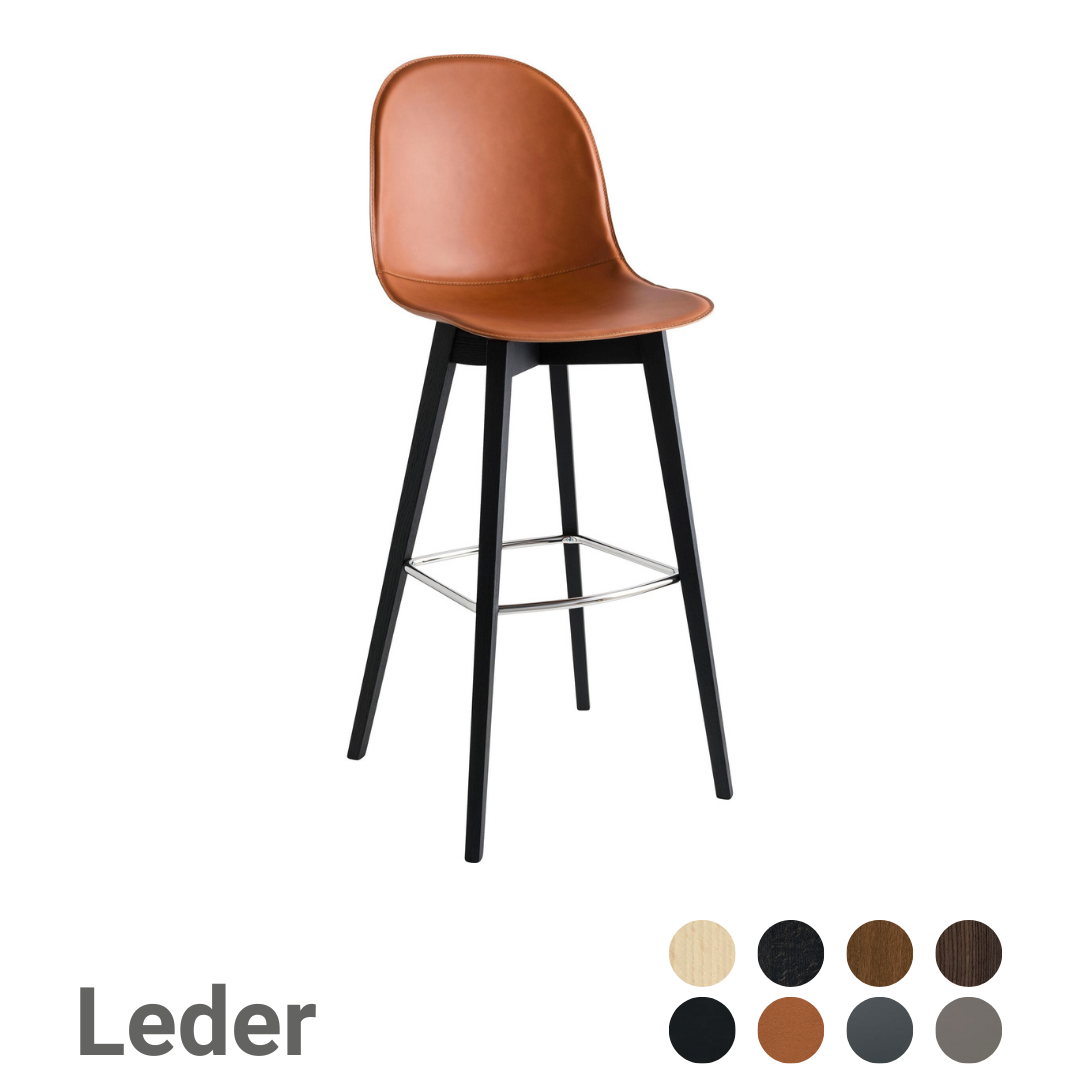 Barhocker Academy Wood LEDER von Connubia