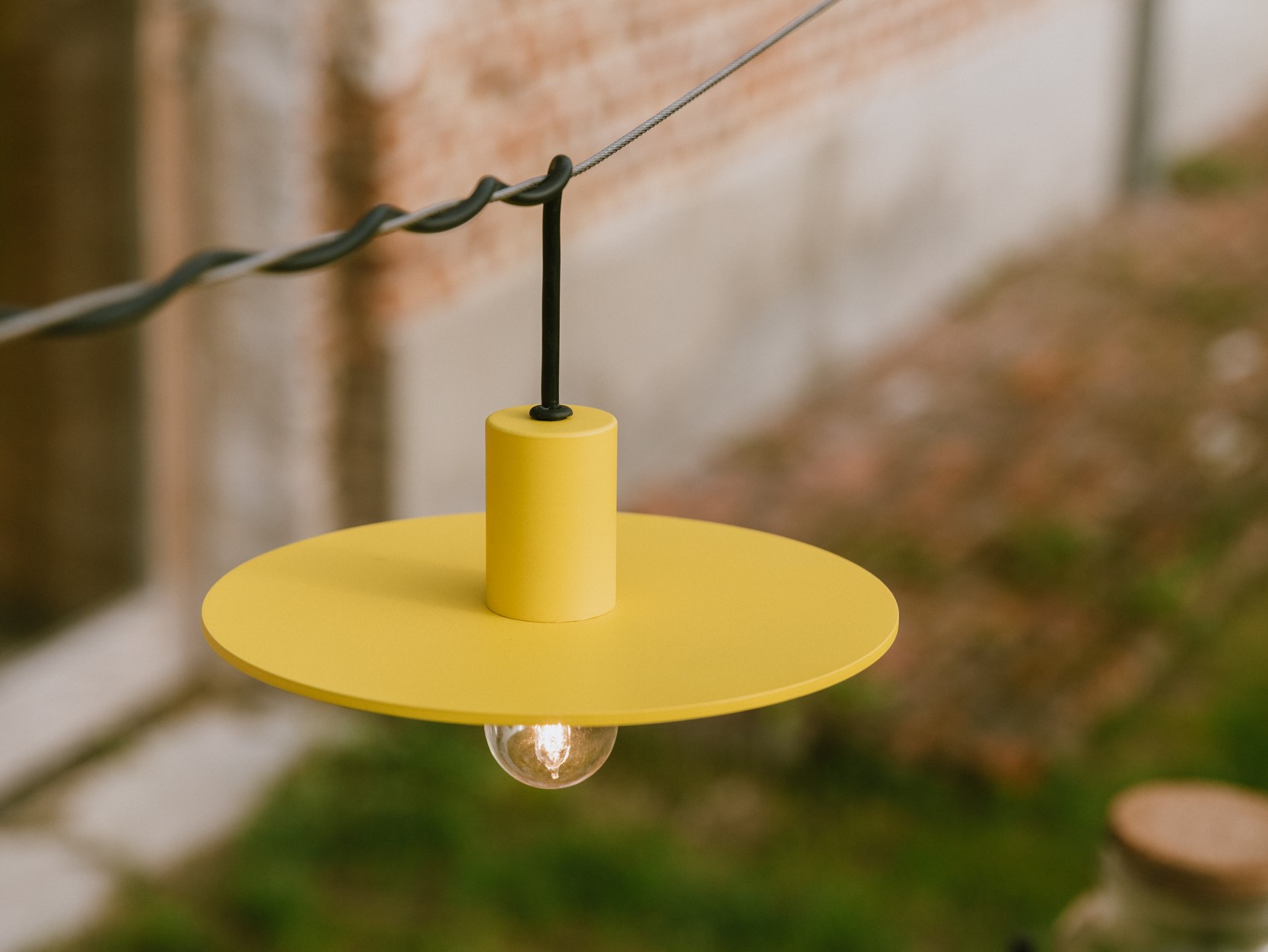 The Disc - Outdoorleuchte mit Befestigung The Disc - Outdoorleuchte mit Befestigung
