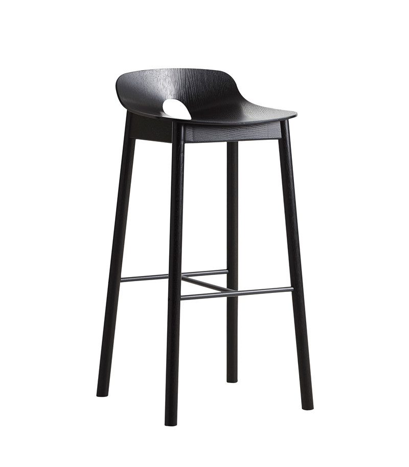 woud_mono_barhocker_75_eiche_schwarz woud_mono_barhocker_75_eiche_schwarz