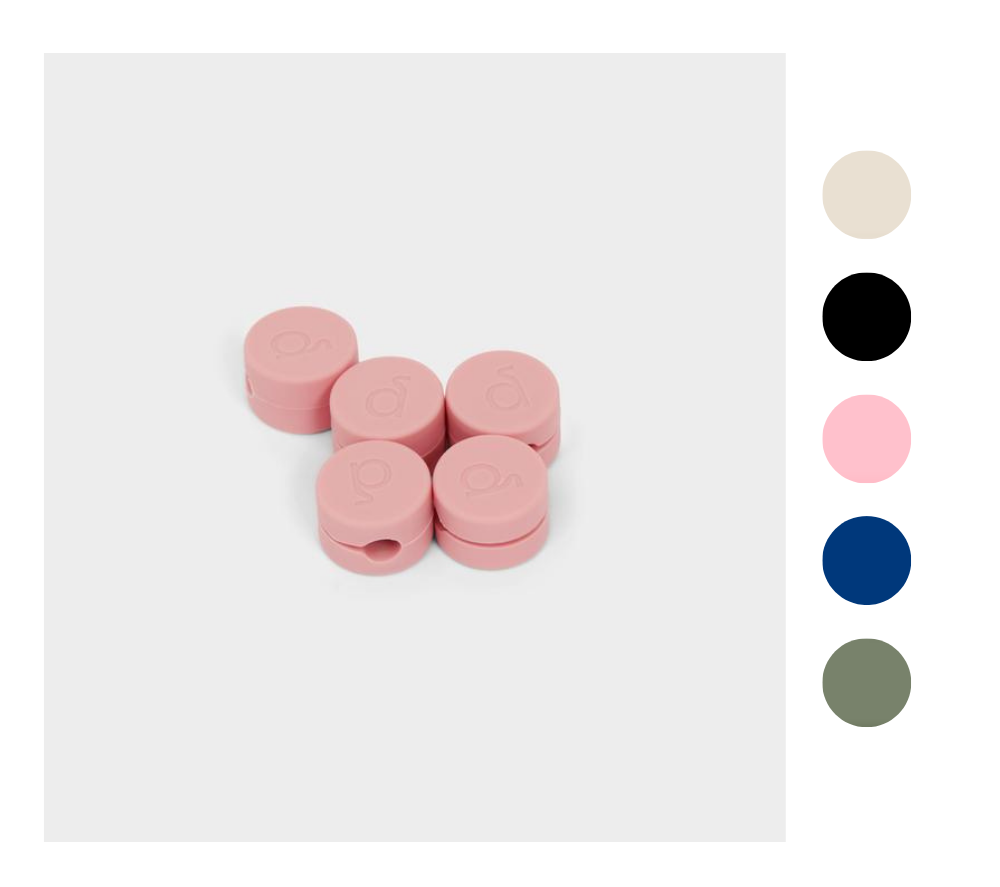 Cable Clips - Silikon Kabelbinder  Cable Clips - Silikon Kabelbinder