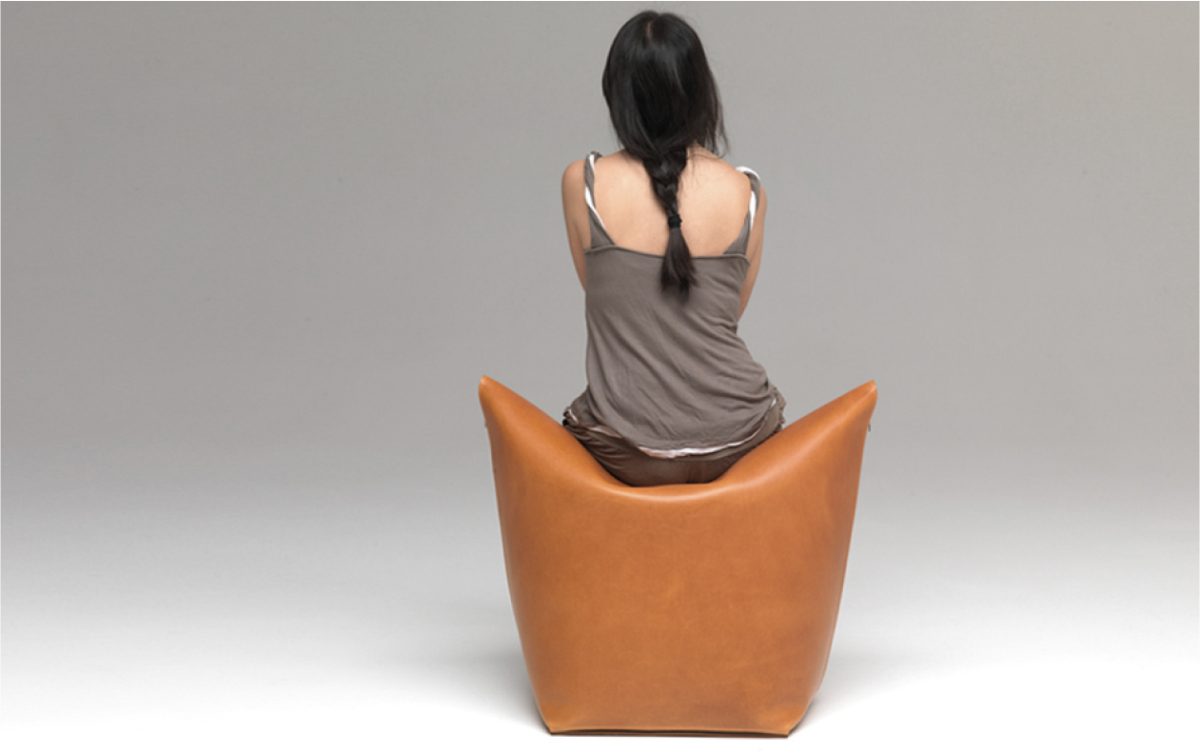 Mao Lederpouf  von Tonucci  Mao Lederpouf  von Tonucci