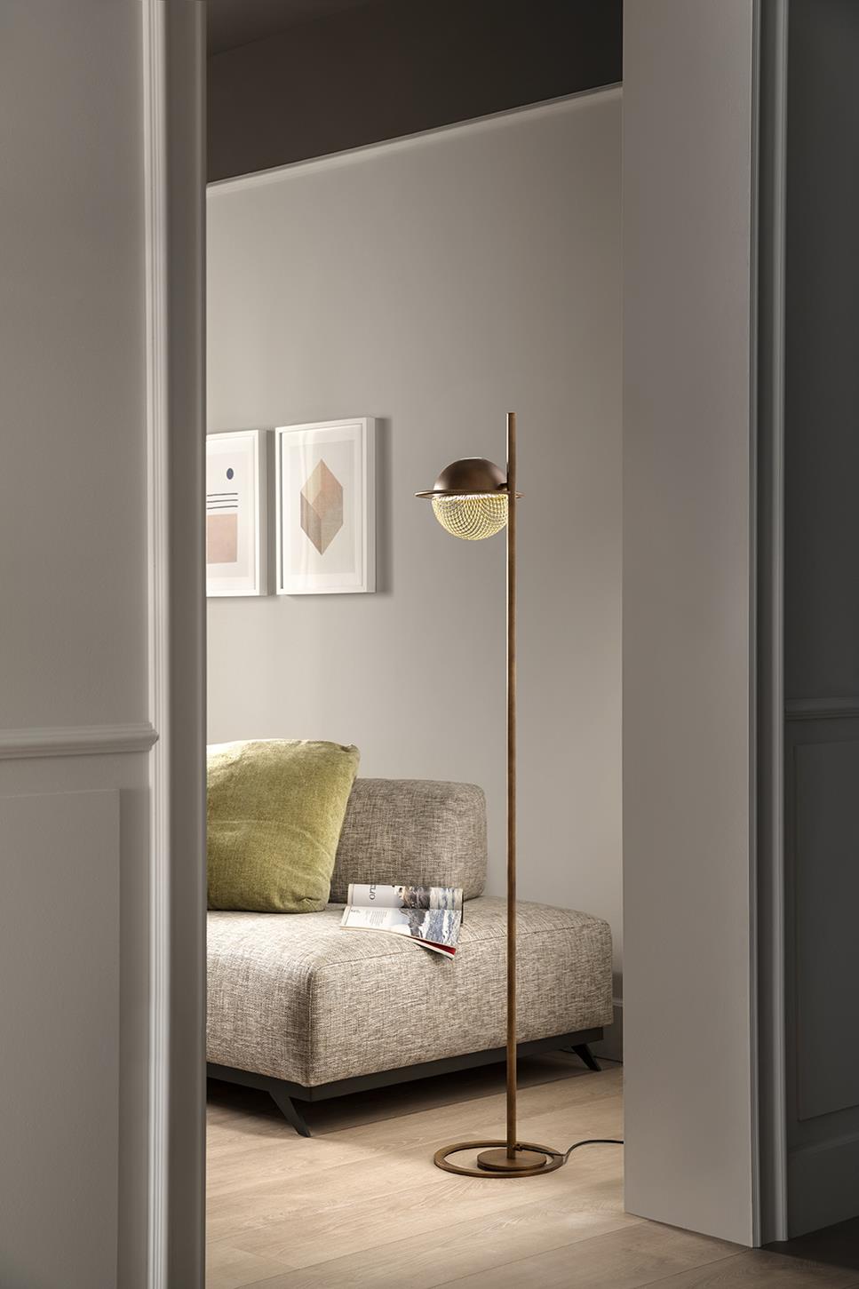 Iglu Stehleuchte von Masiero  Iglu Stehleuchte von Masiero