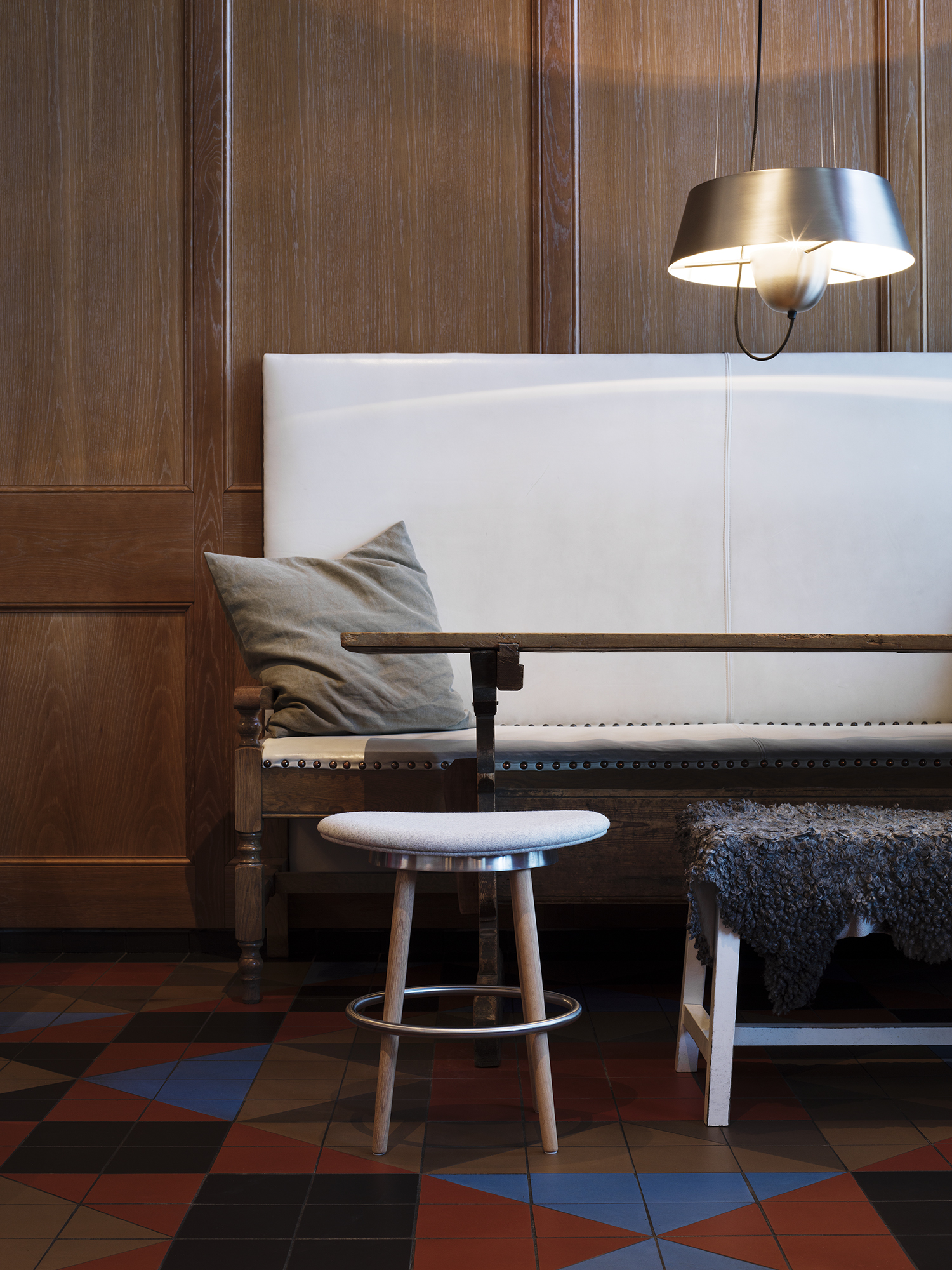 made-by-hand_sturdy-stool_low-stool_wool-melange_lifestyle made-by-hand_sturdy-stool_low-stool_wool-melange_lifestyle