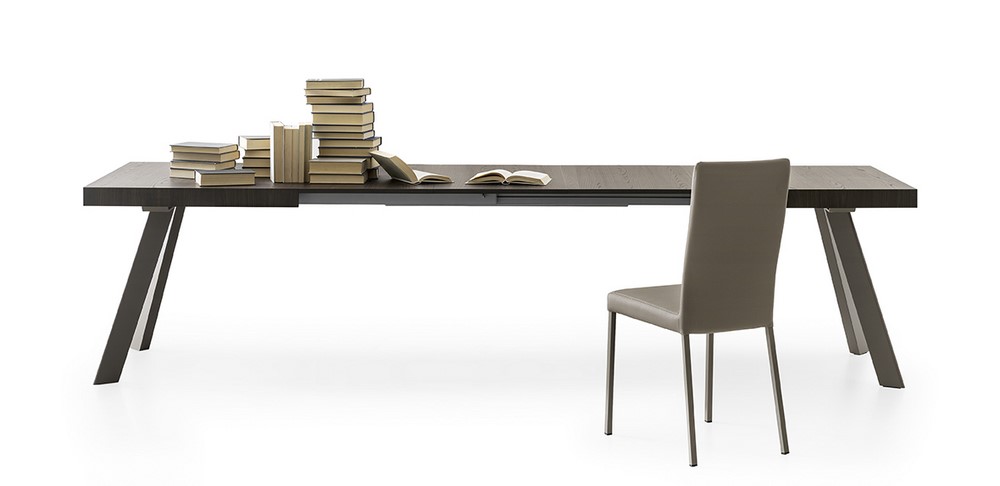 Buche Bold by Calligaris Tisch Connubia CB4795-R Taubengrau 160 Termocotto matt