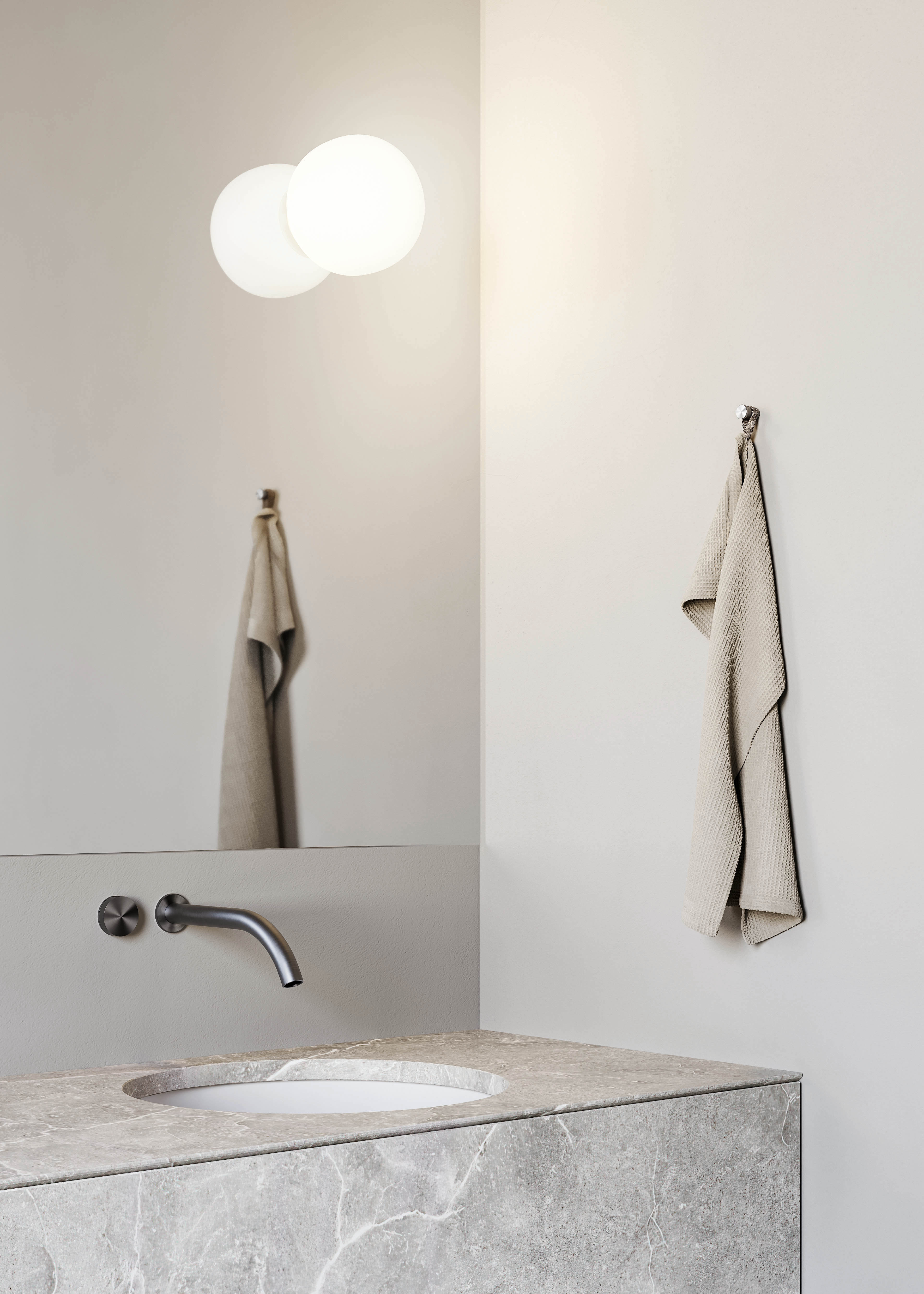 Lodes Design Spiegelleuchte Volum Mirror