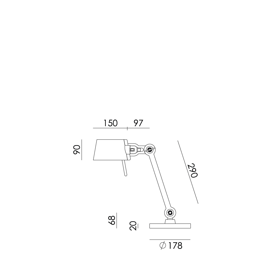 dimensiontononeboltdesksmall1arm dimensiontononeboltdesksmall1arm